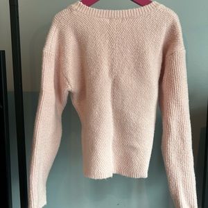 Girls Baby Pink Sweater